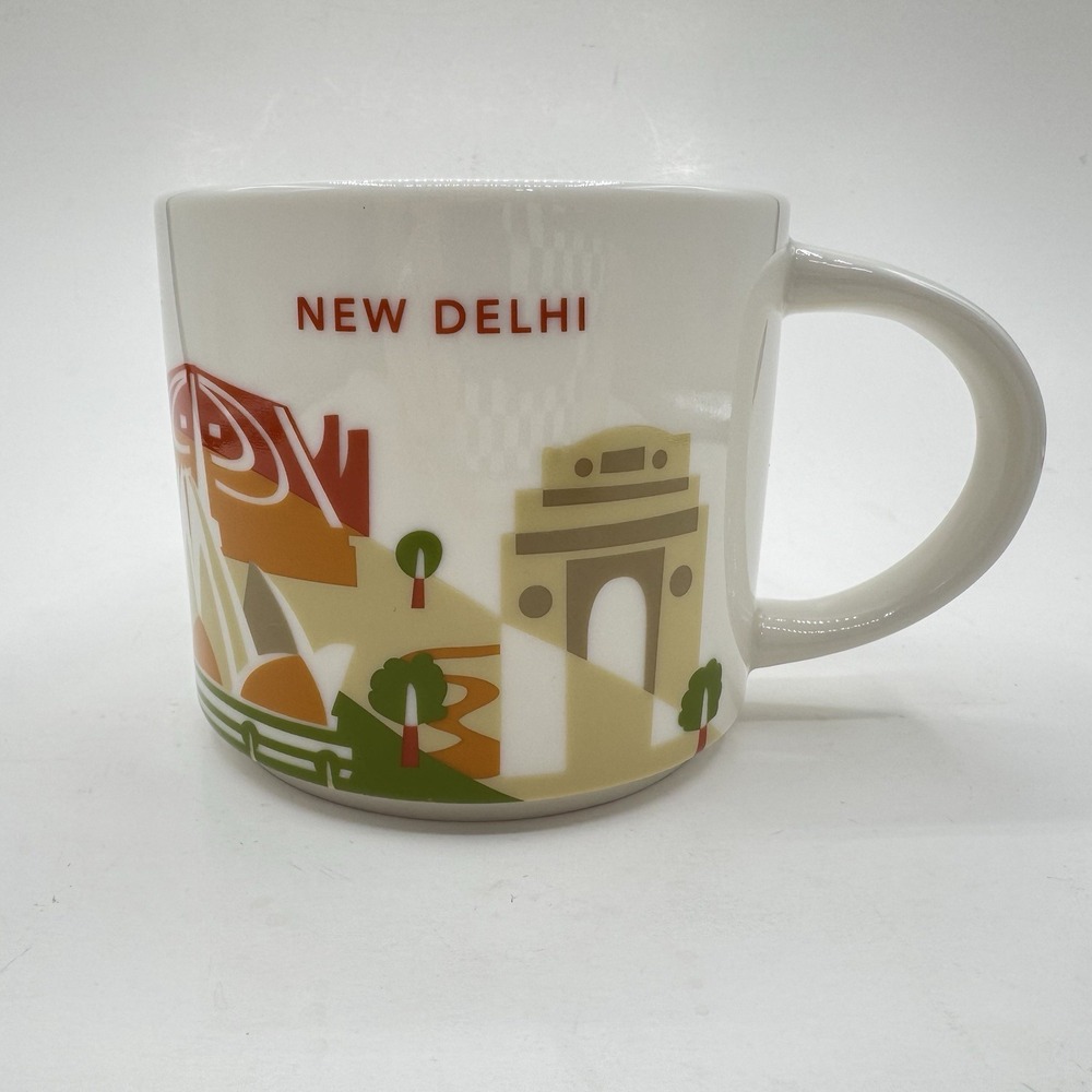 Starbucks You Are Here Series New Delhi‎ Mug 14oz